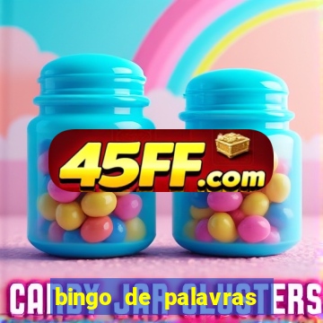 bingo de palavras cha de bebe